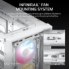 CORSAIR FRAME 4000D RS ARGB Modular Mid-Tower ATX PC Case - White - CC-9011297-WW