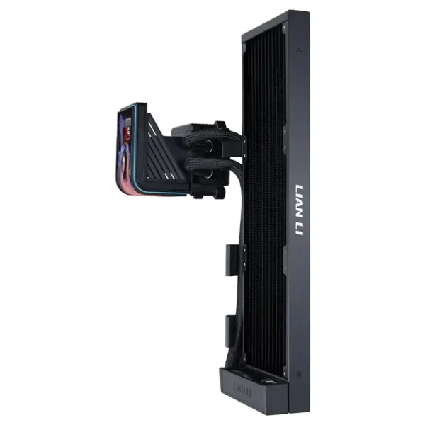 CPU-Cooling-Lian-Li-HydroShift-II-OLED-Curved-360Fanless-AIO-CPU-Cooler-Black-GHS2OLDC36NB-4 LIAN LI - HydroShift II OLED Curved 360 Fanless AIO Liquid Cooler - G89.GHS2OLDC36NB.00