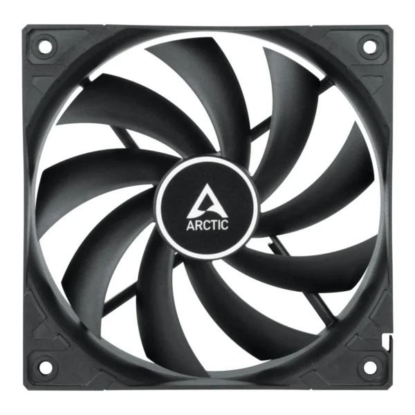 F12_PWM_black_G01 ARCTIC F12 PWM Black 120mm Case Fan 5-Pack with Fluid Dynamic Bearing and 230-1350 RPM - ACFAN00145A