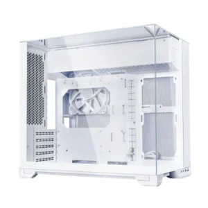 LIAN LI O11 Vision-M White Dual-Chamber Micro-ATX PC Case - G99.O11VMW.00