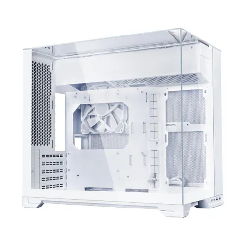 LIAN LI O11 Vision-M White Dual-Chamber Micro-ATX PC Case - G99.O11VMW.00