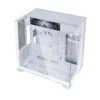 LIAN LI O11 Vision-M Digital White - 9.2" IPS LCD, Dual-Chamber M-ATX Case - G99.O11VMDW.00