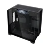LIAN LI O11 Vision-M Digital Black - 9.2" IPS LCD, Dual-Chamber M-ATX Case - G99.O11VMDX.00