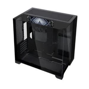 LIAN LI O11 Vision-M Digital Black - 9.2" IPS LCD, Dual-Chamber M-ATX Case - G99.O11VMDX.00