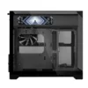LIAN LI O11 Vision-M Digital Black - 9.2" IPS LCD, Dual-Chamber M-ATX Case - G99.O11VMDX.00