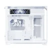 LIAN LI O11 Vision-M Digital White - 9.2" IPS LCD, Dual-Chamber M-ATX Case - G99.O11VMDW.00