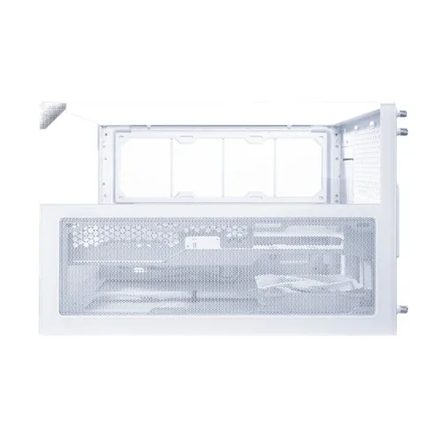LIAN LI O11 Vision-M Digital White - 9.2" IPS LCD, Dual-Chamber M-ATX Case - G99.O11VMDW.00