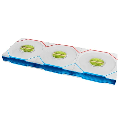 LIAN LI - UNI Fan TL Flex LCD 120mm Reverse Blade 3-Pack White - 1.8 Inch Display - ARGB - G9F.12RTLLCD1F3W.K0
