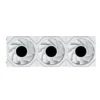 LIAN LI - UNI Fan TL Flex LCD 120mm Reverse Blade 3-Pack White - 1.8 Inch Display - ARGB - G9F.12RTLLCD1F3W.K0