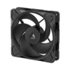 ARCTIC P12 Pro Reverse 120mm PWM PST Static Pressure Case Fan 3-Pack 3000 RPM Black - ACFAN00332A