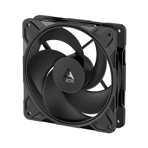 ARCTIC P12 Pro Reverse 120mm PWM PST Static Pressure Case Fan 3-Pack 3000 RPM Black - ACFAN00332A
