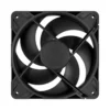 ARCTIC P12 Pro Reverse 120mm PWM PST Static Pressure Case Fan 3-Pack 3000 RPM Black - ACFAN00332A