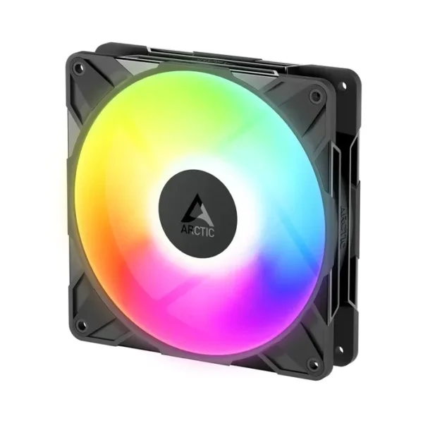 P14_Pro_Reverse_ARGB_black_rainbow_g00_700x ARCTIC P14 Pro Reverse A-RGB 140mm PWM PST Static Pressure Case Cooling Fan Fluid Dynamic Bearing - ACFAN00323A