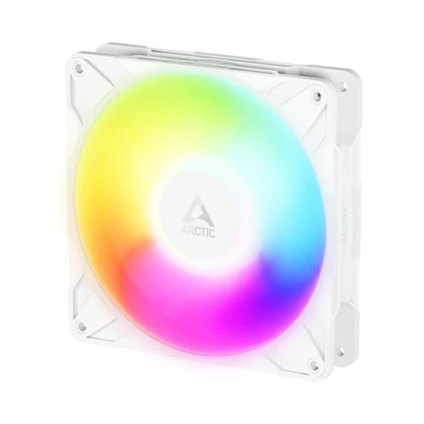 ARCTIC P14 Pro Reverse A-RGB White 140mm PWM PST Static Pressure Case Cooling Fan Fluid Dynamic Bearing - ACFAN00324A