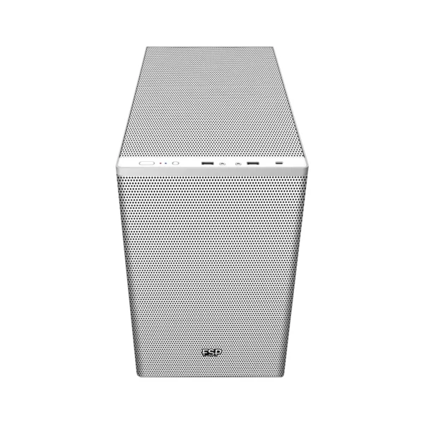 PIC23900000000011672 FSP CST360W White M-ATX Compact Tower Tempered Glass PC Case, USB Type-C - CST360W