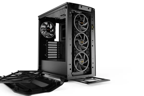 Pure_Base_500_FX_Shopbild_06 Be Quiet! Pure Base 500FX Black ATX Mid-Tower Case with 4 Light Wings ARGB Fans & Tempered Glass - BGW43