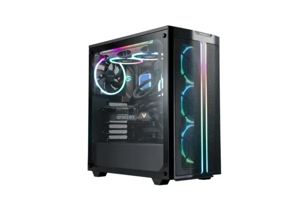 Pure_Base_500_FX_Shopbild_07 Be Quiet! Pure Base 500FX Black ATX Mid-Tower Case with 4 Light Wings ARGB Fans & Tempered Glass - BGW43