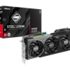 Radeon RX 9070 GRE Steel Legend Dark 12GB OC(L1) ASRock Radeon RX 9070 GRE Steel Legend Dark 12GB OC GDDR6 PCIe 5.0 Triple Fan Gaming Graphics Card - RX9070GRE SLD 12GO