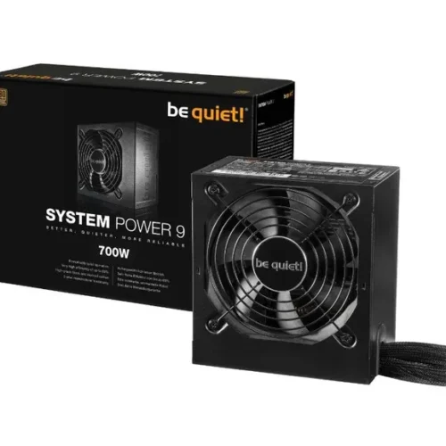 Be Quiet System Power 9 CM 700W 80 PLUS Bronze ATX Semi-Modular Power Supply Unit Dual 12V Rails DC-to-DC - BN973