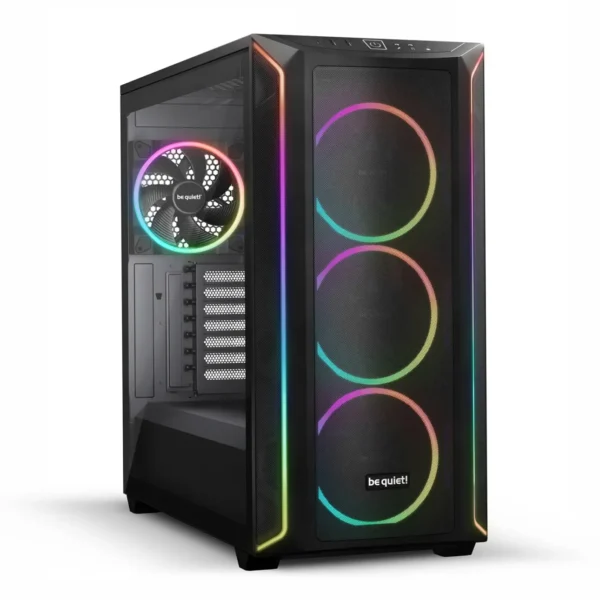 SHADOW-BASE-800-FX-Black-btz-ph-1 (1) Be Quiet! Shadow Base 800 FX Black Airflow ATX Midi-Tower Case with 4 Light Wings ARGB Fans & Tempered Glass - BGW63