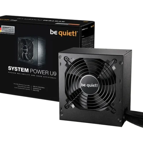 Be Quiet System Power U9 700W 80 PLUS Bronze ATX PC Power Supply Unit Dual 12V Rails DC-to-DC - BN609