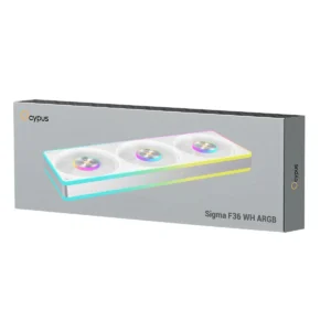 as5g6ds4g56sd4gds_1600x OCYPUS - Sigma F36 360mm ARGB Interlocking Fan Hub White - SIGMA-F36-WH3AM00X-GL