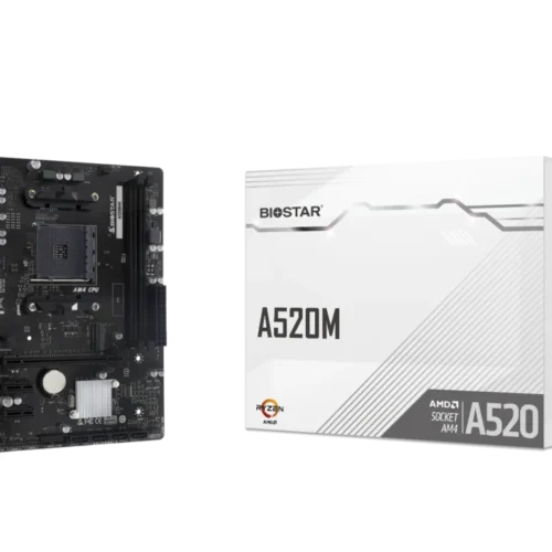 BIOSTAR A520MHK AM4 Micro-ATX DDR4 PCIe 3.0 HDMI VGA Motherboard A520MHK