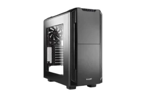 Be Quiet Silent Base 600 Window Mid Tower ATX PC Gaming Case Double-Glazed Side Window Black - BGW06