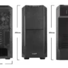 bgw06_w_h_2 Be Quiet Silent Base 600 Window Mid Tower ATX PC Gaming Case Double-Glazed Side Window Black - BGW06