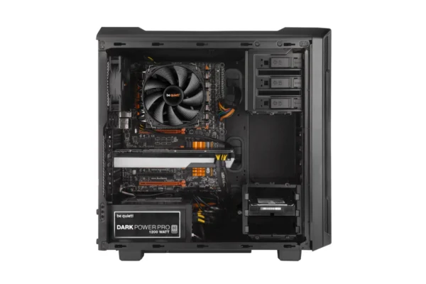 bgw06_w_h_5 Be Quiet Silent Base 600 Window Mid Tower ATX PC Gaming Case Double-Glazed Side Window Black - BGW06