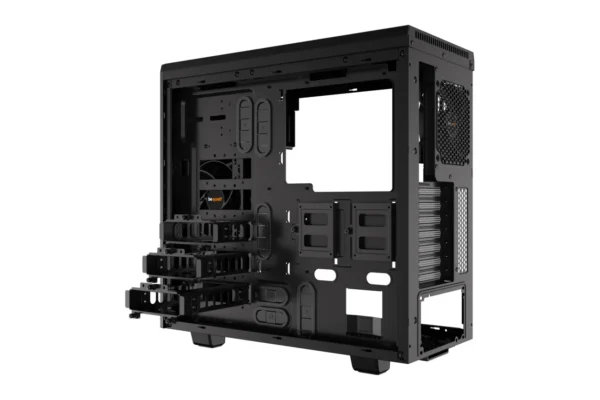 bgw21_w_h_5 Be Quiet Pure Base 600 Window Mid Tower ATX PC Gaming Chassis with 4mm Tempered Glass Side Panel Black - BGW21
