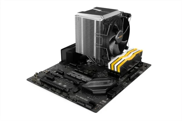 Be Quiet Shadow Rock 3 CPU Air Cooler 190W TDP 120mm PWM Fan Asymmetrical 5 Heat Pipes 24.4dB(A) - BK004
