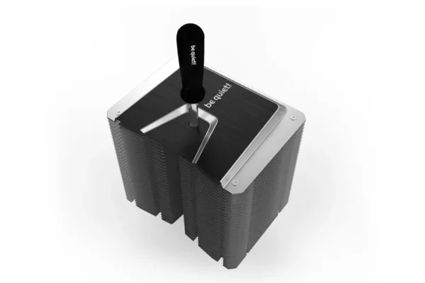 Be Quiet Shadow Rock 3 CPU Air Cooler 190W TDP 120mm PWM Fan Asymmetrical 5 Heat Pipes 24.4dB(A) - BK004