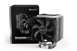 Be Quiet Shadow Rock 3 CPU Air Cooler 190W TDP 120mm PWM Fan Asymmetrical 5 Heat Pipes 24.4dB(A) - BK004