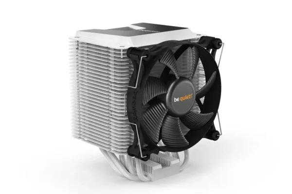 Be Quiet! Shadow Rock 3 White 190W TDP CPU Air Cooler with 120mm PWM Fan and Asymmetrical Design -  BK005