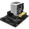 Be Quiet! Shadow Rock 3 White 190W TDP CPU Air Cooler with 120mm PWM Fan and Asymmetrical Design -  BK005