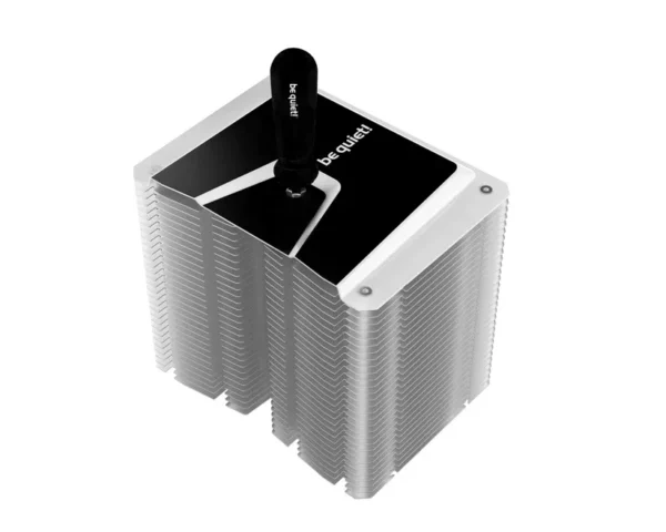 Be Quiet! Shadow Rock 3 White 190W TDP CPU Air Cooler with 120mm PWM Fan and Asymmetrical Design -  BK005