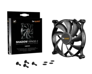 Be Quiet! Shadow Wings 2 140mm Rifle Bearing 900 RPM Quiet PC Fan - BL086