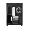 FSP CMT380B Black ATX Mid Tower Dual-Chamber Tempered Glass Computer Case, Dual 360mm Radiator Support - CMT380B