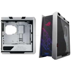 cas-asu-gx601-w-3 ASUS ROG Strix Helios GX601 White Edition EATX Mid Tower Case - GX601 ROG STRIX HELIOS CASE/WT/AL/WITH HANDLE