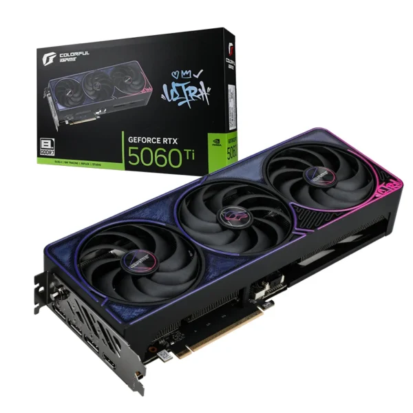 d88d25ef-5d8a-4369-9f45-e7f11e40c369 COLORFUL iGame GeForce RTX 5060 Ultra OC 8GB-V GDDR7 128-bit Pop-Art Gaming Graphics Card