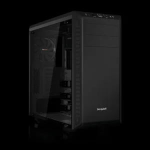 da59235ce356dd41ac8119b55900aa2f Be Quiet Pure Base 600 Window Mid Tower ATX PC Gaming Chassis with 4mm Tempered Glass Side Panel Black - BGW21