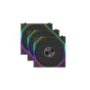 LIAN LI UNI Fan TL Flex 120 Reverse Blade Black 3pcs - 120mm PWM ARGB - G9F.12RTL1F3B.K0