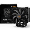 Be Quiet! Pure Rock 2 Black 150W TDP CPU Air Cooler with 120mm PWM Fan and Asymmetrical Design - BK007