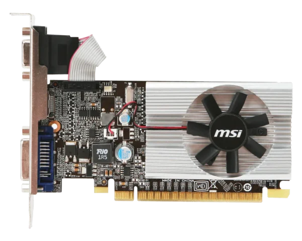 MSI GeForce GT 210 1GB DDR3 Low Profile Graphics Card - PCI Express 2.0 - N210-1GD3/LP