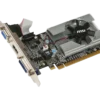 MSI GeForce GT 210 1GB DDR3 Low Profile Graphics Card - PCI Express 2.0 - N210-1GD3/LP