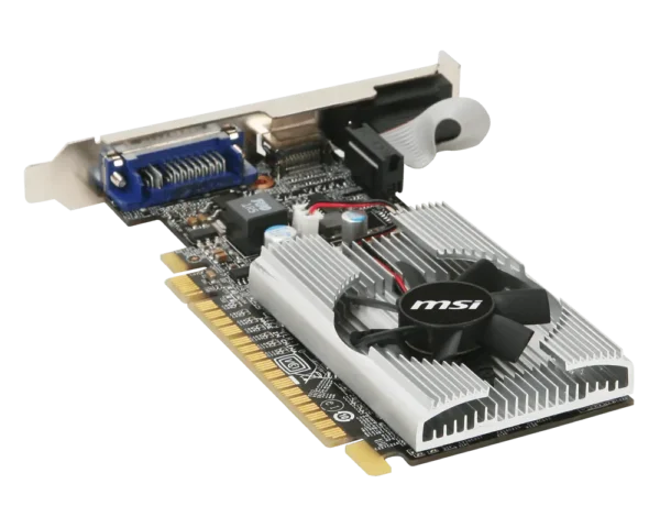 MSI GeForce GT 210 1GB DDR3 Low Profile Graphics Card - PCI Express 2.0 - N210-1GD3/LP