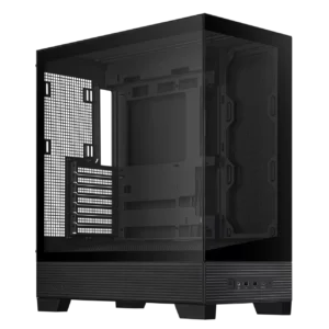 fwebp (1) ASUS A31 ATX Mid Tower Case - Panoramic Tempered Glass, Hidden Connector Support - A31 TG BLACK