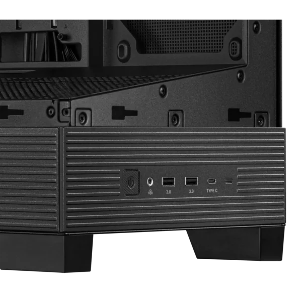 fwebp (3) ASUS A31 ATX Mid Tower Case - Panoramic Tempered Glass, Hidden Connector Support - A31 TG BLACK