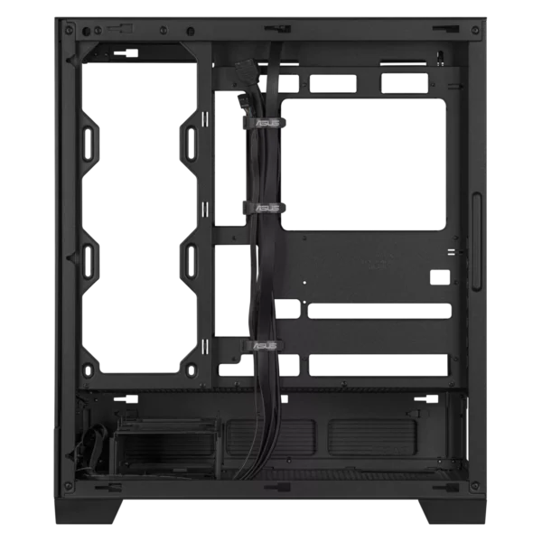 fwebp (6) ASUS A31 ATX Mid Tower Case - Panoramic Tempered Glass, Hidden Connector Support - A31 TG BLACK